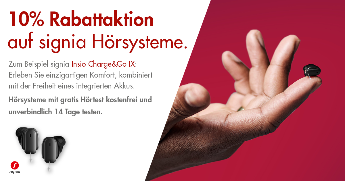 signia Rabattaktion 2026